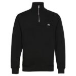Lacoste Half Zip Sweater Zwart