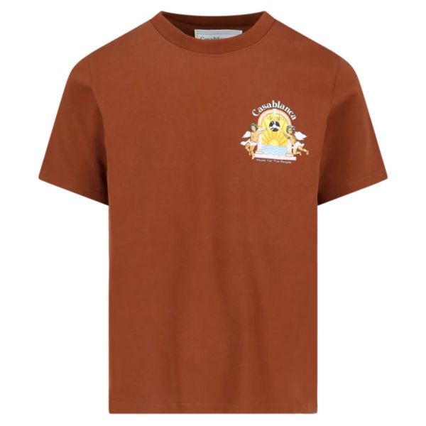 Casablanca Studio De Musique T-shirt Bruin