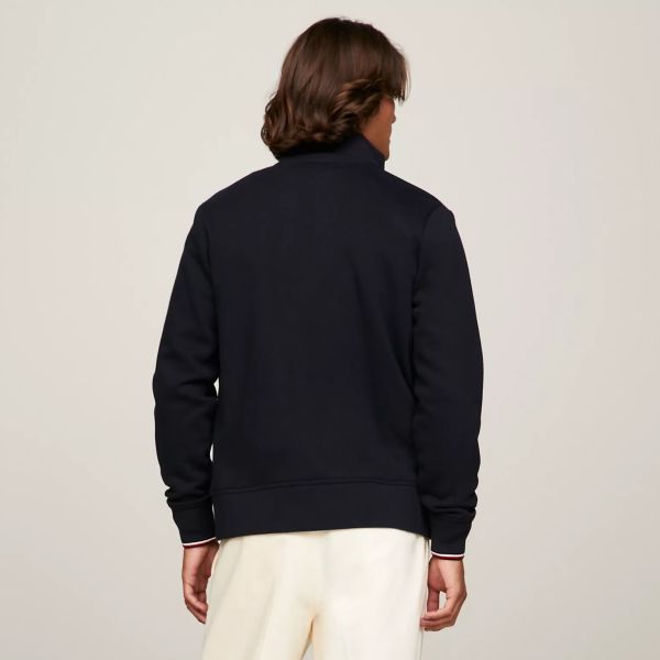 Tommy Hilfiger Logo Mix Media Vest Navy
