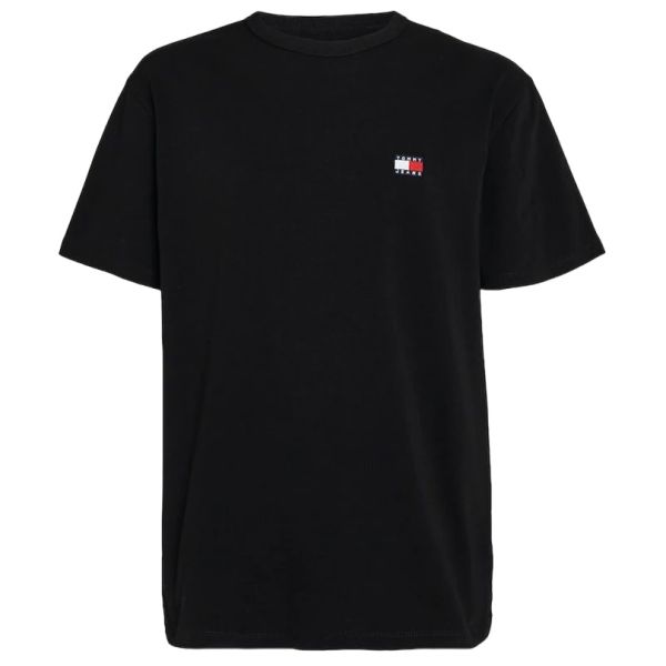 Tommy Jeans Badge T-shirt Zwart