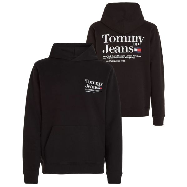 Tommy Jeans Modern Tommy Hoodie Zwart