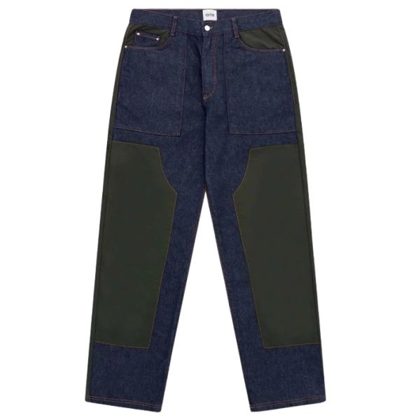 Arte Antwerp Jones Multi Jeans Blauw/Groen