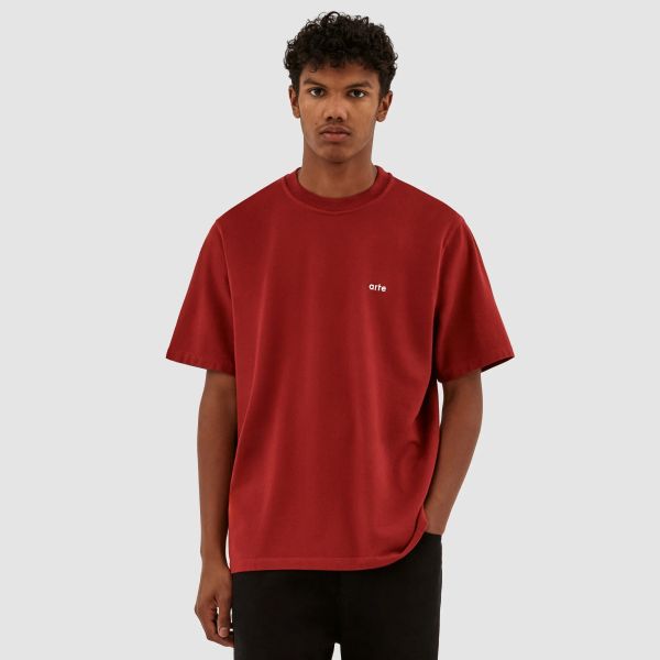 Arte Antwerp Teo Back Team T-shirt Bordeaux