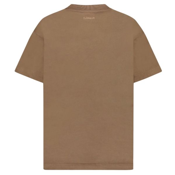 Flâneur Essential T-shirt Bruin