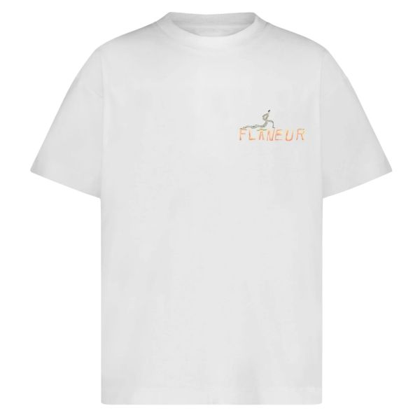Flâneur Passage Of Time T-shirt Wit