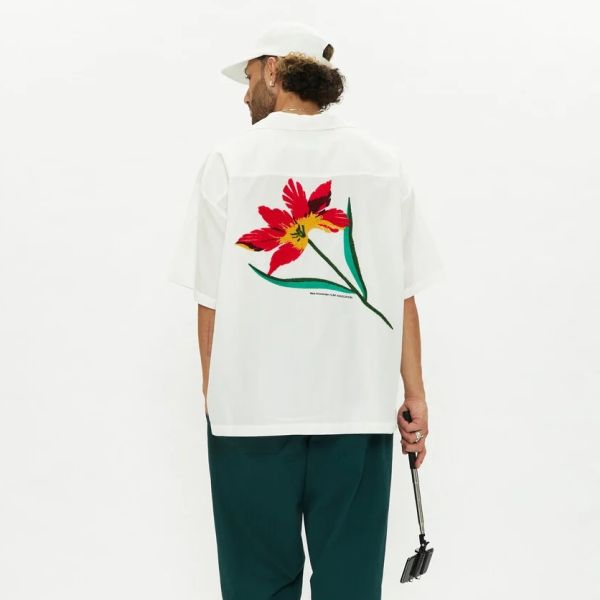 New Amsterdam Surf Association Tulip Wijk Overhemd Wit