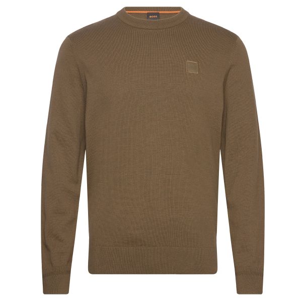 Boss Kanovano Sweater Donker Groen