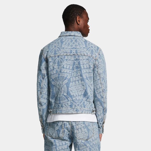 Daily Paper Settle Macrame Spijkerjas Blauw