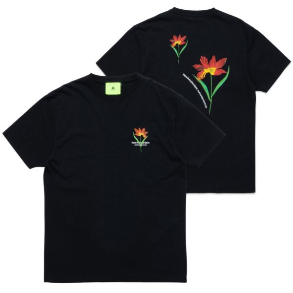 New Amsterdam Surf Association Tulip T-shirt Zwart