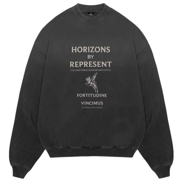 Represent Horizons Sweater Zwart