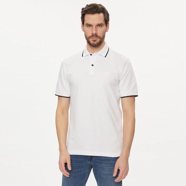 Boss Passertip Polo Wit