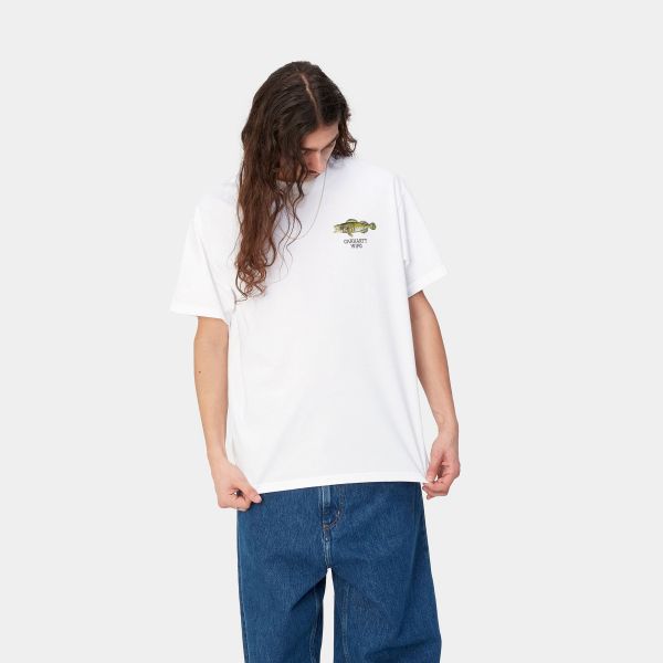 Carhartt Fish T-shirt Wit