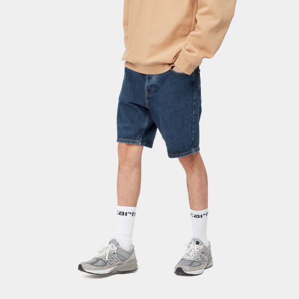 Carhartt Newel Korte Broek Blauw