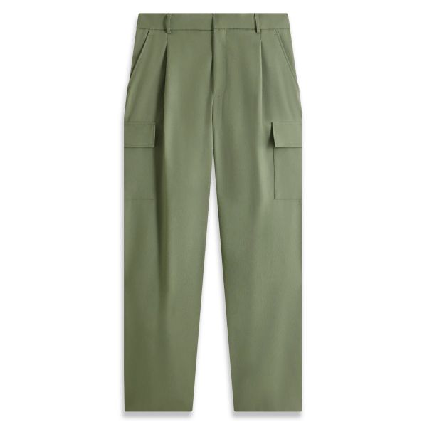 Drôle De Monsieur Laine Cargo Broek Donker Groen