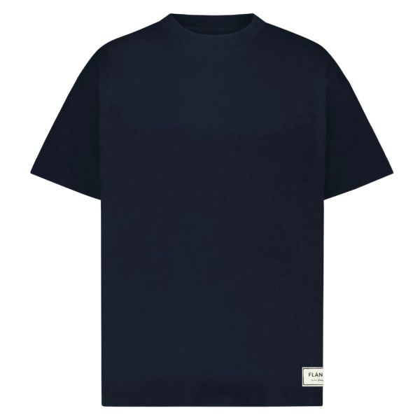 Flâneur Atelier Bottom T-shirt Navy