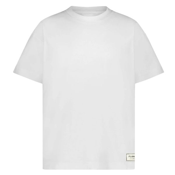 Flâneur Atelier Bottom T-shirt Wit