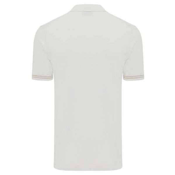 Genti No Buttons Polo Off White