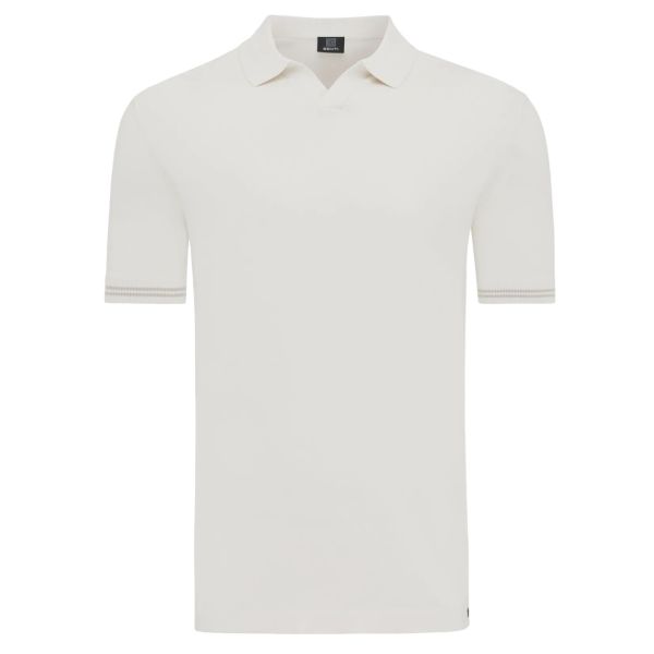 Genti No Buttons Polo Off White