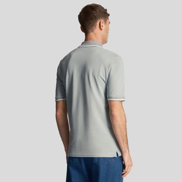 Lyle & Scott Tipped Polo Blauw