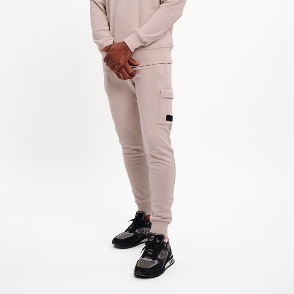 Malelions Cargo Trainingsbroek Beige