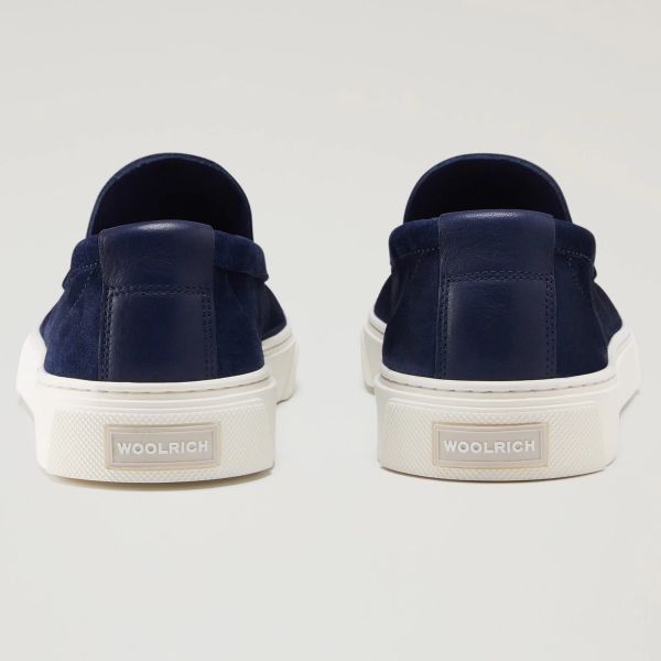 Woolrich Slip On Loafers Navy