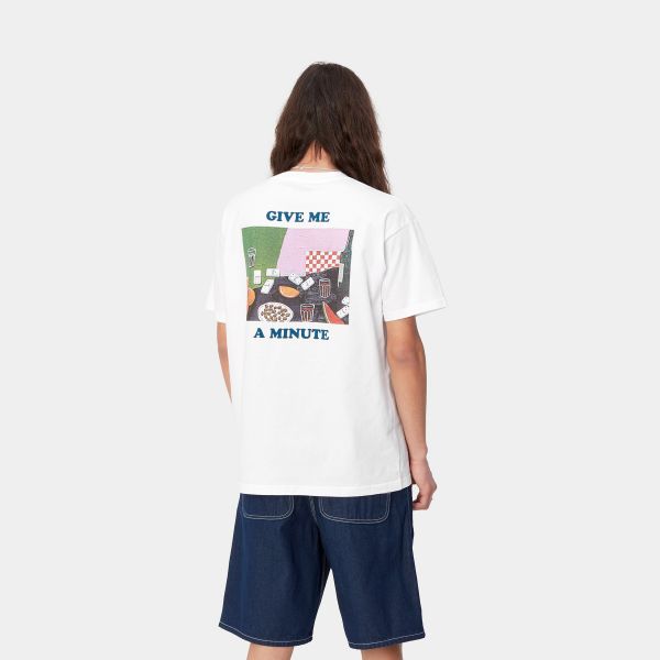Carhartt Isis Maria Dinner T-shirt Wit