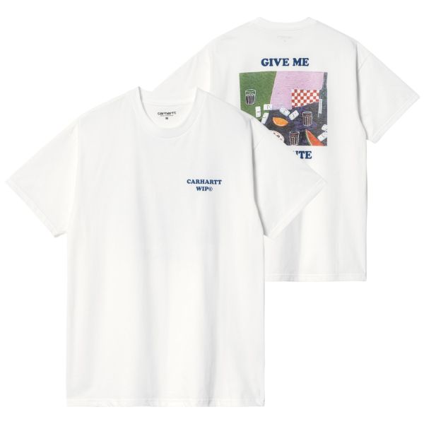 Carhartt Isis Maria Dinner T-shirt Wit