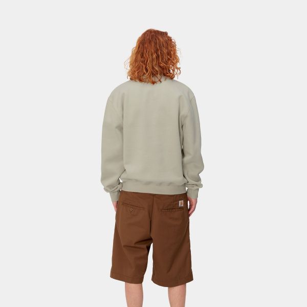 Carhartt Logo Sweater Beige