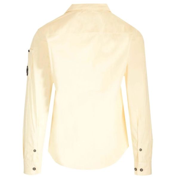 CP Company Gabardine Zipped Overshirt Beige