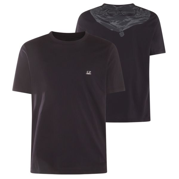 CP Company Goggle Print Back T-shirt Navy