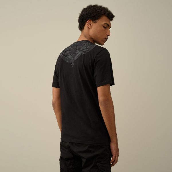 CP Company Goggle Print Back T-shirt Zwart