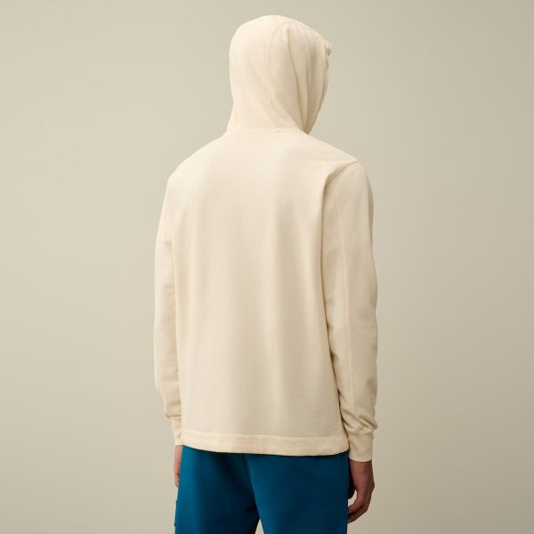 CP Company Light Fleece Hoodie Beige