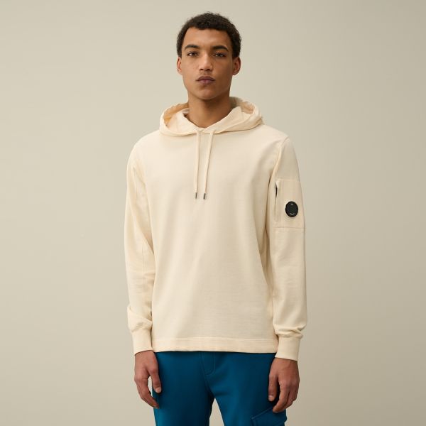 CP Company Light Fleece Hoodie Beige