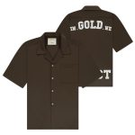 In Gold We Trust The Beach Overhemd Donker Groen