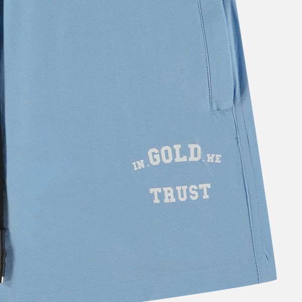 In Gold We Trust The Marley Zwembroek Licht Blauw