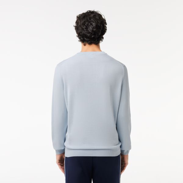 Lacoste Trui Licht Blauw