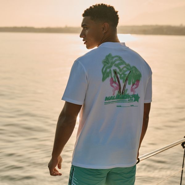 Malelions Hotel T-shirt Wit