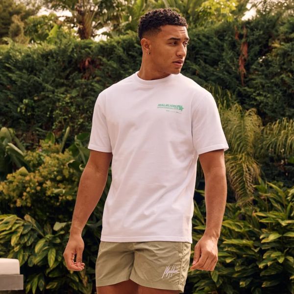 Malelions Hotel T-shirt Wit
