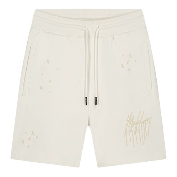 Malelions Painter Korte Broek Off White