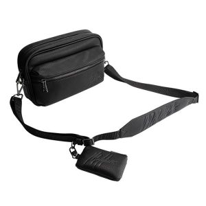Malelions Void Messenger Bag Zwart