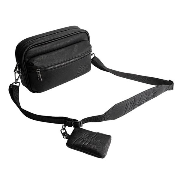 Malelions Void Messenger Bag Zwart