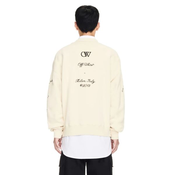 Off-White 23 Logo Skate Sweater Off White