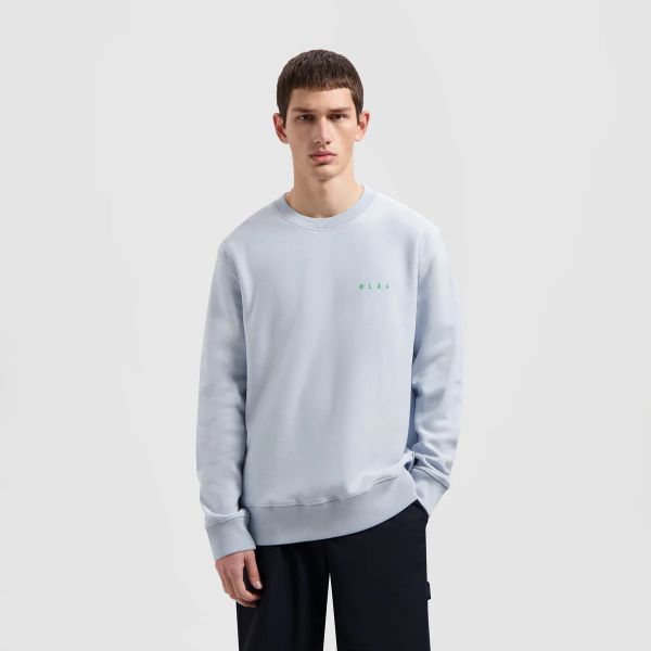 Olaf Face Crayon Sweater Licht Blauw