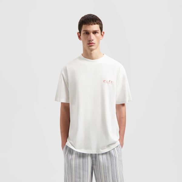 Olaf Notes T-shirt Wit