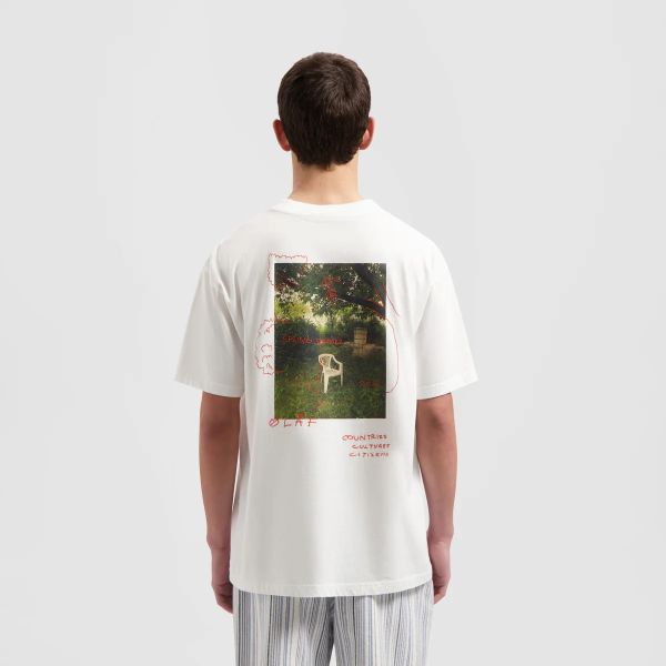 Olaf Notes T-shirt Wit