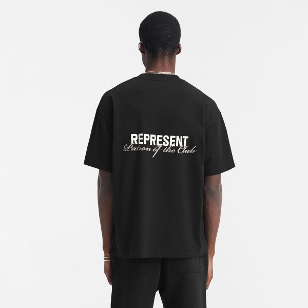 Represent Patron Of The Club T-shirt Zwart