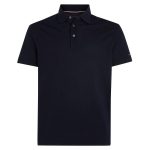 Tommy Hilfiger Mercerized Pique Slim Polo Navy