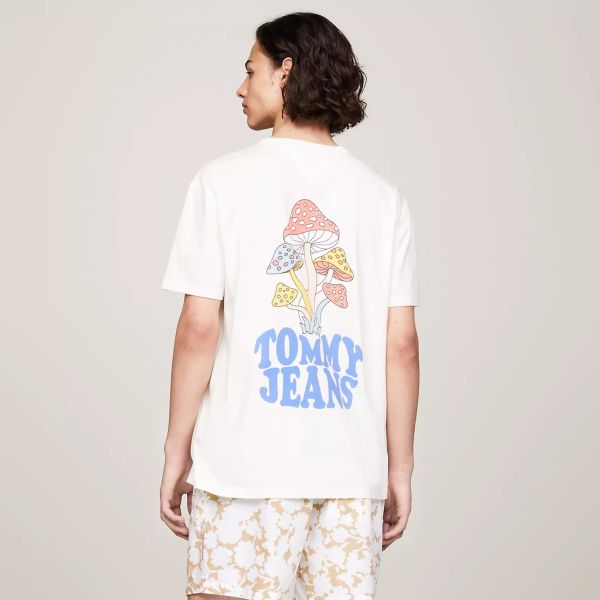 Tommy Jeans Novelty Graphic T-shirt Wit