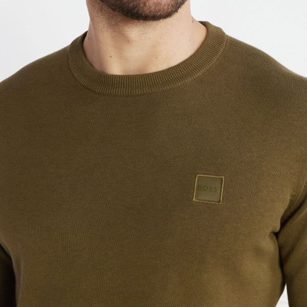 Boss Kanovano Sweater Donker Groen
