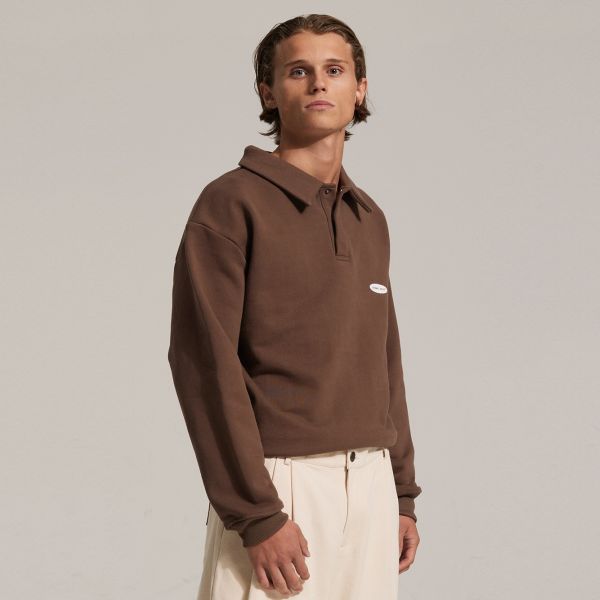 Bram's Fruit Gardening Polo Sweater Bruin